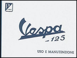 ART.LM22-Manuali uso e manutenzione  Vespa 125 (1958)
